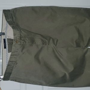 Men's JCrew Olive Pants 35x32